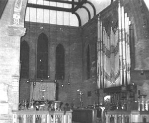 St Stephens organ circa 1966